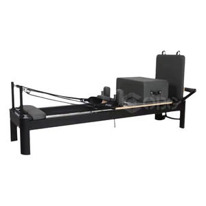 Venta caliente Pilates <span class=keywords><strong>Reformer</strong></span> All Black Commercial usado Pilates <span class=keywords><strong>Reformer</strong></span> Studio Training Body Building Aluminio Pilates <span class=keywords><strong>Reformer</strong></span> - Product Image 3