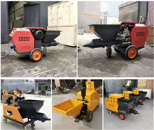 آلة رش الملاط الدقيق 220 فولت للمواد مثل المعجون والأسمنت والجبس - Product Image 4
