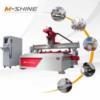 Router CNC para Madera Multifunción M-shine 1325/2130 con Disco ATC, Apto para Producción de Gabinetes y Muebles