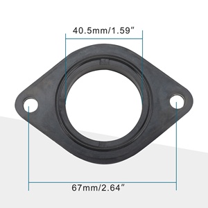 GOOFIT Pièces Détachées Moto Carburateur Adapté Collecteur d'Admission Remplacement Pour GN250 DR250S TU250 <span class=keywords><strong>SP250</strong></span> - Product Image 2