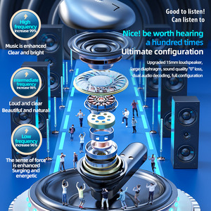 Tai nghe không dây <span class=keywords><strong>Bluetooth</strong></span> 5.0 V9 TWS, tai nghe nhét tai, dành cho iPhone và Android - Product Image 6