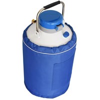 Conteneur de 2 litres d'azote liquide cryogénique, Cryocan de 2 litres, équipement de stockage chimique