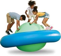 Fauteuil à bascule gonflable géant personnalisé en forme de dôme d'équilibre pour extérieur et jardin - Dôme gonflable à bascule