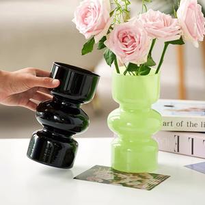 उच्च अंत में इन आधुनिक ज्यामितीय सजावटी ग्लास <span class=keywords><strong>vase</strong></span> पर्यावरण के अनुकूल हाइड्रोपोनिक रचनात्मक न्यूनतम फूल व्यवस्था लिविंग रूम - Product Image 4