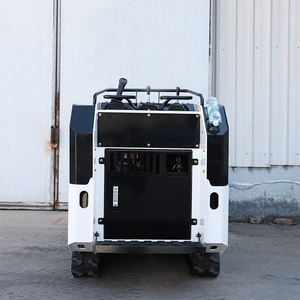 รถตักดินขนาดเล็กแบบมีข้อต่อ ยี่ห้อจีน ราคาประหยัด ใช้เครื่องยนต์ดีเซล แบบมีล้อ  รถตักดินขนาดเล็กแบบมีราง  รถตักดินแบบสกิดสเตียร์จากจีน - Product Image 5