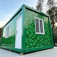 Cabane Modulaire Préfabriquée en Acier Camouflage Vert E-Hang, Structure Durable, Idéale pour la Chasse et la Vie à la Campagne, Garantie 1 An - Meilleure Vente