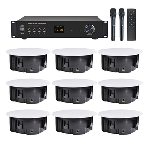 Mini Amplificador Estéreo <span class=keywords><strong>HiFi</strong></span> Profesional Clase D de 4 Zonas y 16 Canales <span class=keywords><strong>para</strong></span> el Hogar con Control por Aplicación Airplay - Product Image 1