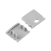Trois côtés allumant le profil léger en aluminium monté par surface de LED pour allumer 21*21mm pour la décoration à la maison/bureau