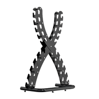 Support de rangement pour haltères en forme de X, stable, en acier, pour salle de sport, club de fitness, entraînement à domicile