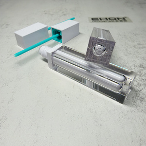 <b>Plastic</b> Square 3ml Eyeliner <b>Tube</b> With Screw Cap Custom Cosmetic Mascara <b>Tube</b> PETG Eyelash Bottle Makeup Packaging - Product Image 6