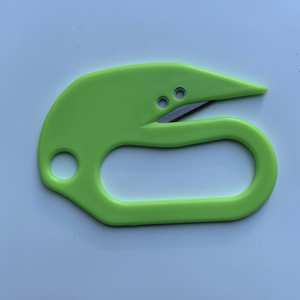 Custom Logo Portable Box Cutter Letter Opener with Animal-Shaped Plastic Ring Unique Personalized Design - Product Image 6