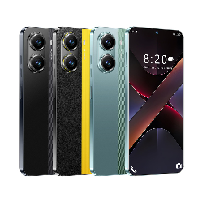 Hot Selling X7 Pro 5g Smartphone 120Hz OLED 8000mAh 120W Charging 108MP Camera 16GB + 1TB Dustproof Phone
