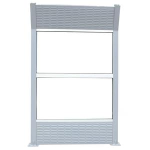 Clôture acoustique résidentielle, panneaux muraux insonorisés, commande minimum 1 kg, tôle galvanisée, acrylique PVC, utilisation hospitalière - Product Image 3