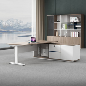 מותאם אישית משרד צד ארון בצד ארון l צורה לוח ביצוע מעלית סיטונאית קמעונאית מעלית שולחן עבודה במשרד - Product Image 5