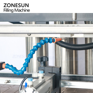 ZONESUN ZS-SV6HS automatique 6 tête bouteille en plastique Servo Piston pompe remplissage Lotion détergent à lessive savon liquide Machine de remplissage - Product Image 4