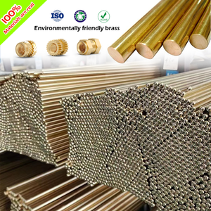 صمولة مصنوعة من النحاس الأصفر تذوب بالحرارة M2 M3 M4 M5 M6 M8 M10 صواميل ملولبة للبلاستيك - Product Image 3