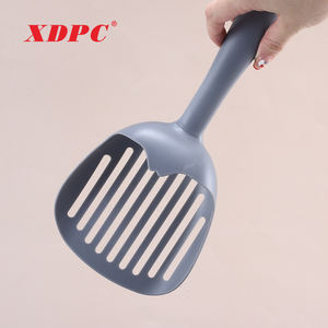 Kit de ramassage de litière pour chat comprenant une pelle à nettoyer un grand espace en plastique - Product Image 4