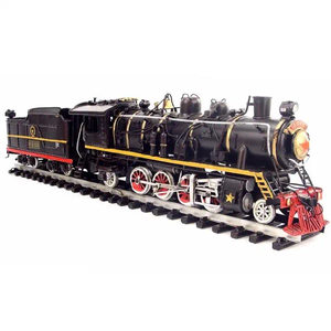 2023 alta venta lindo retro artesanías de hierro modelo decoraciones Mao Zedong locomotora de vapor bonito <span class=keywords><strong>tren</strong></span> decoraciones regalos - Product Image 1