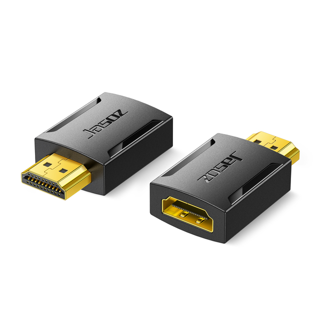 Portable 4K/60Hz for HDMI to for HDMI Converter Adapter Gold Plated Male to Female Connection Audio & Video Display Converter