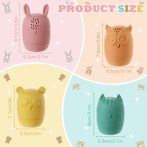 Expédition rapide, passe au lave-vaisselle, design durable sans moisissures, 100% silicone souple, jouets de bain pour bébé, sans BPA - Product Image 1