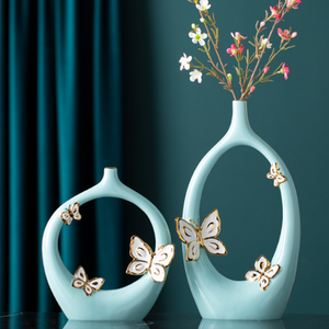 Florero chino de estilo europeo de lujo grande personalizado, decoración del hogar - Product Image 4