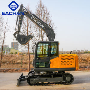 משלוח חינם מנוע 5 מנוע 8 טון זורק מחפר בנייה מכונות חקלאי עופר גינון מסלול - Product Image 5