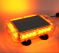 Baliza estroboscópica magnética de advertencia de vehículo de emergencia de coche al por mayor montaje de imán de techo Flash estroboscópico Mini Barra de baliza de luz