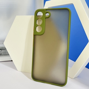 Matte PC mềm Side Silicone trường hợp điện thoại Đối với Samsung A55 S24 Bìa trường hợp điện thoại TPU PC Chống Sốc Màu sắc trường hợp đối với iPhone 15 Pro - Product Image 5