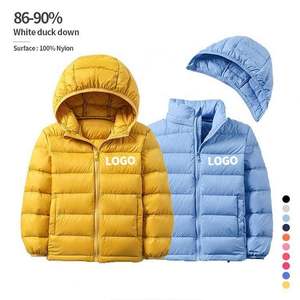 Chaqueta de Forro Polar para Niños, con Capucha, Gruesa, de Calidad Superior, para Otoño e Invierno, Transpirable, Resistente al Viento, Unisex - Product Image 2