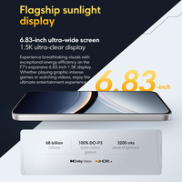 Nuevo Teléfono Inteligente POCO F7 5G Versión Global, Pantalla AMOLED de 6.83 Pulgadas y 1.5K, Snapdragon 8s Gen 4 Octa Core, Batería de 6500 mAh, Cámara de 50MP con OIS, NFC
