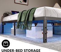 Station de Recharge LED Intelligente Portable, Pliable et Réglable Multi-Modes, Installation Facile, Antidérapante, en Acier, pour Lit, Hôtel, Appartement