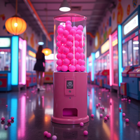 Distributeur de capsules de bonbons DEER Big Ball, distributeur de jouets à monnayeur pour enfants, capacité de 300 à 600 pièces, métal + plastique