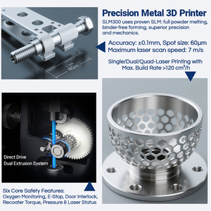 2025 Industrial-Grade Large Format DMK-280 Professional SLM 3D Metal <strong>Printer</strong> for Aerospace, Automotive &amp; Medical Applications - Product Image 2