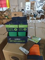 Attaches souples torsadées personnalisées pour jardin, en TPR, pour le regroupement et la fixation