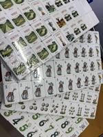 Nouvelles tuiles de mahjong sur le thème du golf, luxueuses, personnalisables, en acrylique, emballées sur 4 étages, fabriquées dans le Guangdong, modèle PR-0046