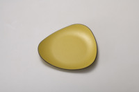 Assiette triangulaire en mélamine blanche pour servir des snacks et des steaks, couleur personnalisée, nouvelle sortie en novembre, pour restaurant et hôtel