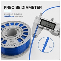 Filamen ABS Grosir 1.75mm 1KG Printer 3D Tahan Benturan Tinggi Tahan Panas Tanpa Serat Halus Tahan Lama Kustom OEM Vakum