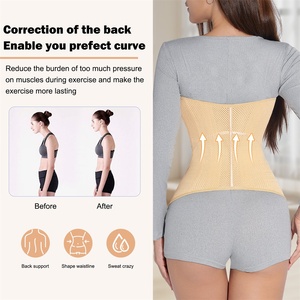 Faja Moldeadora Reductora de Cintura Alta para Mujer con Varillas de Acero - Top Corsé Entallador - Product Image 4