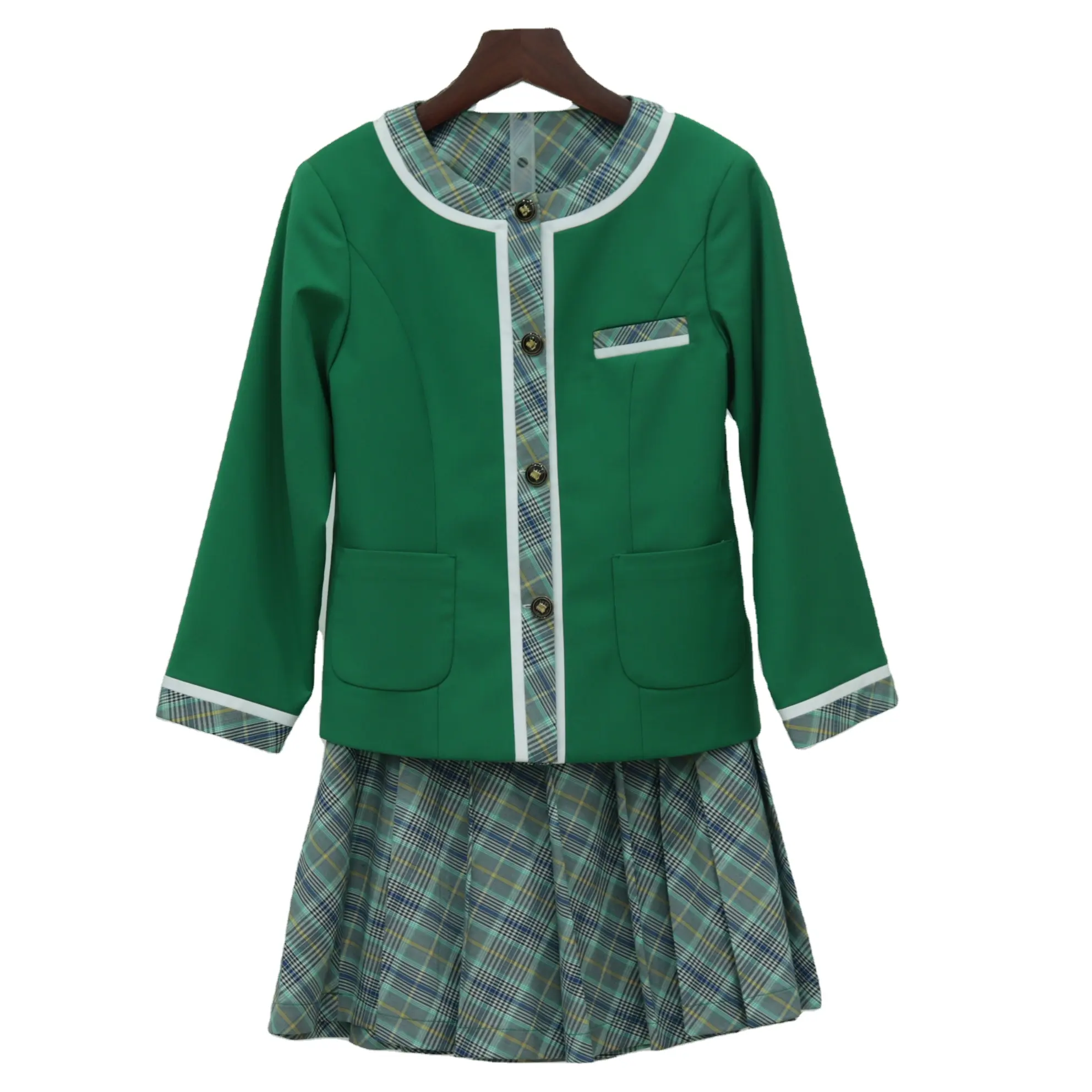 OEM Customized School Clothing Sets Student Jacket Primary School Uniforms