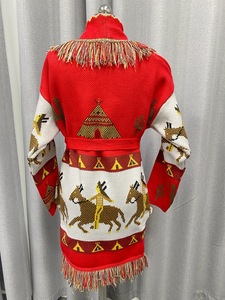 Cappotti Cardigan in lana Vintage 2025 personalizzato taglie forti <span class=keywords><strong>Casual</strong></span> <span class=keywords><strong>Casual</strong></span> con scollo a V stile <span class=keywords><strong>invernale</strong></span> ricamato in maglia - Product Image 6