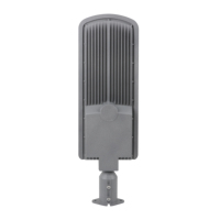 Lampadaire LED extérieur intelligent nouvelle conception rentable 50W-200W IP65 corps de lampe en aluminium courant alternatif pour l'éclairage de la voie publique