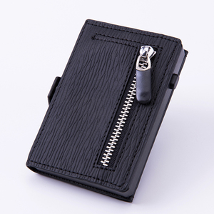 Aluminum Mens Wallet RFID Blocking PU Leather Slim Metal visa credit cards - Product Image 3