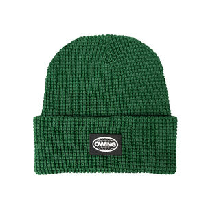 Berretto in acrilico con risvolto in maglia personalizzata, berretto in maglia da Streetwear a maglia, Logo dell'etichetta in tessuto privato, cappello con teschio da pescatore berretto invernale - Product Image 3