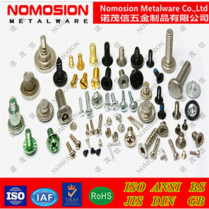สกรูพิเศษ NOMOSION ความยาวตามสั่ง หัวดาว สแตนเลสเคลือบผิวอะโนไดซ์ สำหรับใช้งานในอุตสาหกรรม - Product Image 4