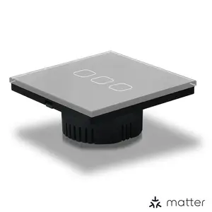 CNSKOU Intelligent Device EU 3Gang Smart Life Alexa Google Home Wifi Matter Light Switch