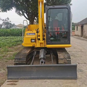 Maquinaria agrícola usada Mini excavadora PC55 Shanghai a la venta/usada para excavadora PC70 0,23 M cubo 36KW potencia totalmente hidráulica - Product Image 3