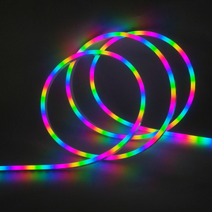 Dây đèn LED Neon <span class=keywords><strong>Flex</strong></span> kỹ thuật số RGB Pixel tín hiệu kép 6mm, cắt tự do, màu sắc đầy đủ, WS2812, IP67, silicon, điều chỉnh độ sáng, bảo hành 2 năm - Product Image 6