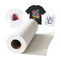 Papel Adhesivo de Transferencia de Calor por Sublimación A3 A4 al por Mayor, Hoja de 50g de Fibra Química, Impresión Digital UV, para Ropa Jack&Sunny