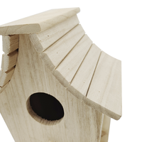 Kit DIY de maisonnettes pour oiseaux en bois massif pour enfants, décoration pour perroquets, maisonnettes pour oiseaux en bois à motifs animaux en gros pour l'artisanat