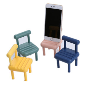Supporto per cellulare da scrivania a forma di sedia colorata pigra all'ingrosso per supporto per cellulare supporto <span class=keywords><strong>Mobile</strong></span> da tavolo per Iphone - Product Image 1